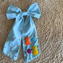  Handmade Easter Peeps Beaded Alligator Clip Hair Bow – Festive Spring Charm! 🐣🎀