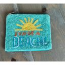  Sun of a Beach" Seed Beaded Coin Pouch – Summer Fun in a Bag! ☀️🏖️