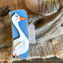  Porch Goose Hair Claw – Hand-Painted & Layered Wood Design