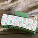  Coquette Lobster Hair Claw | Handmade in OBX | Soft Nautical Style