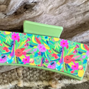  Tropical Bird Hair Claw | Bold Printed Acrylic Clip | Handmade in OBX
