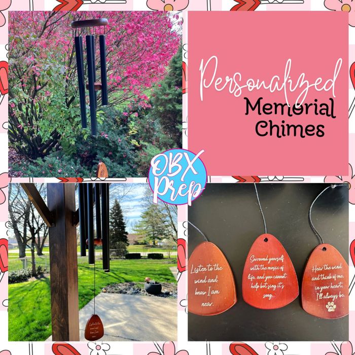 Engraved Personalized Memorial Chimes - Personalized Picks for 2025