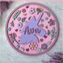  Custom DIY Kids Painting Kit – Personalized Birch Wood Decor for Girls' Rooms