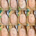  Birth Month Flower Engraved Wood Ornaments – Golden Oak Keepsake Gift