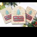  Days Until Christmas Sign | Dry Erase Christmas Countdown | Wood & Acrylic Holiday Sign | Handcrafted Baltic Birch | Arch or Rectangle Shape | OBX Made