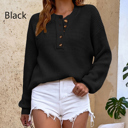 Black Small Long Sleeve Pullover Sweater