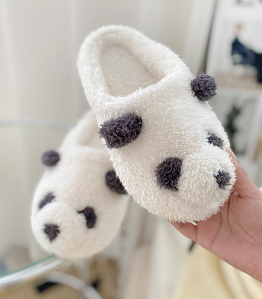 Cartoon Fleece Slippers