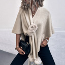  Women's Shawl Wrap Poncho Sweater