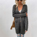  Twist Knitted Cardigan Sweater