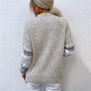  Snowflake Turtleneck Sweater