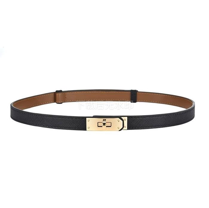 Womens Skinny Leather Belts