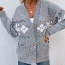  Snowflake Knitted Cardigans