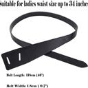  Women's Leather Belt