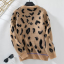  Women's Leopard Sweater