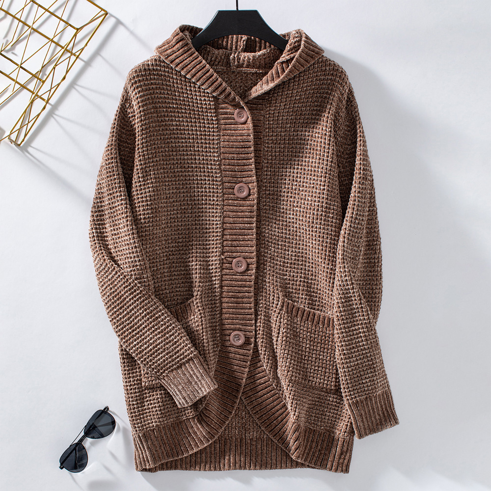 Hooded Cardigan Sweaters