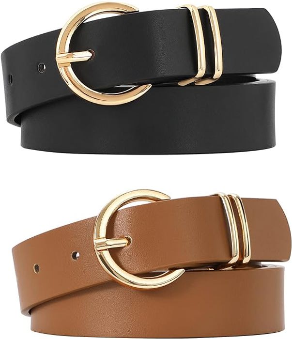 2 Pack Women's Belts