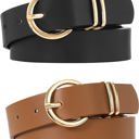  2 Pack Women's Belts