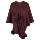  Women's Shawl Wrap Poncho Sweater