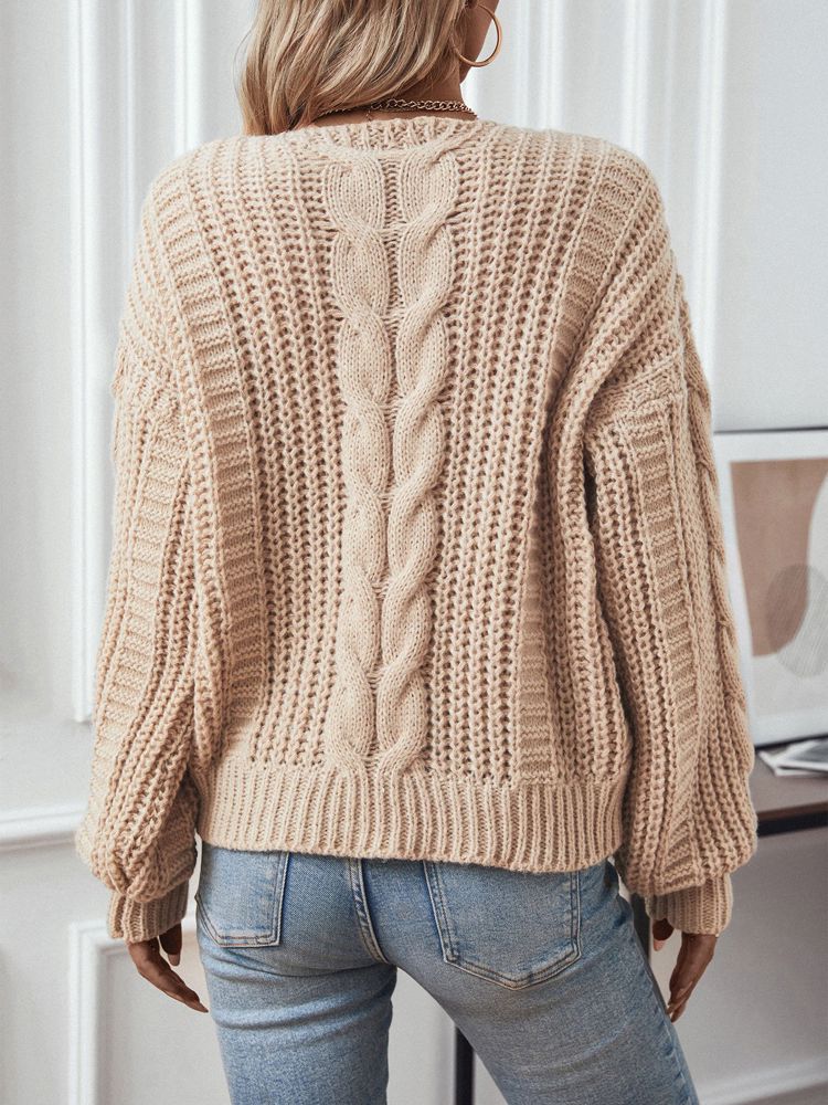 Lantern Sleeve Sweater