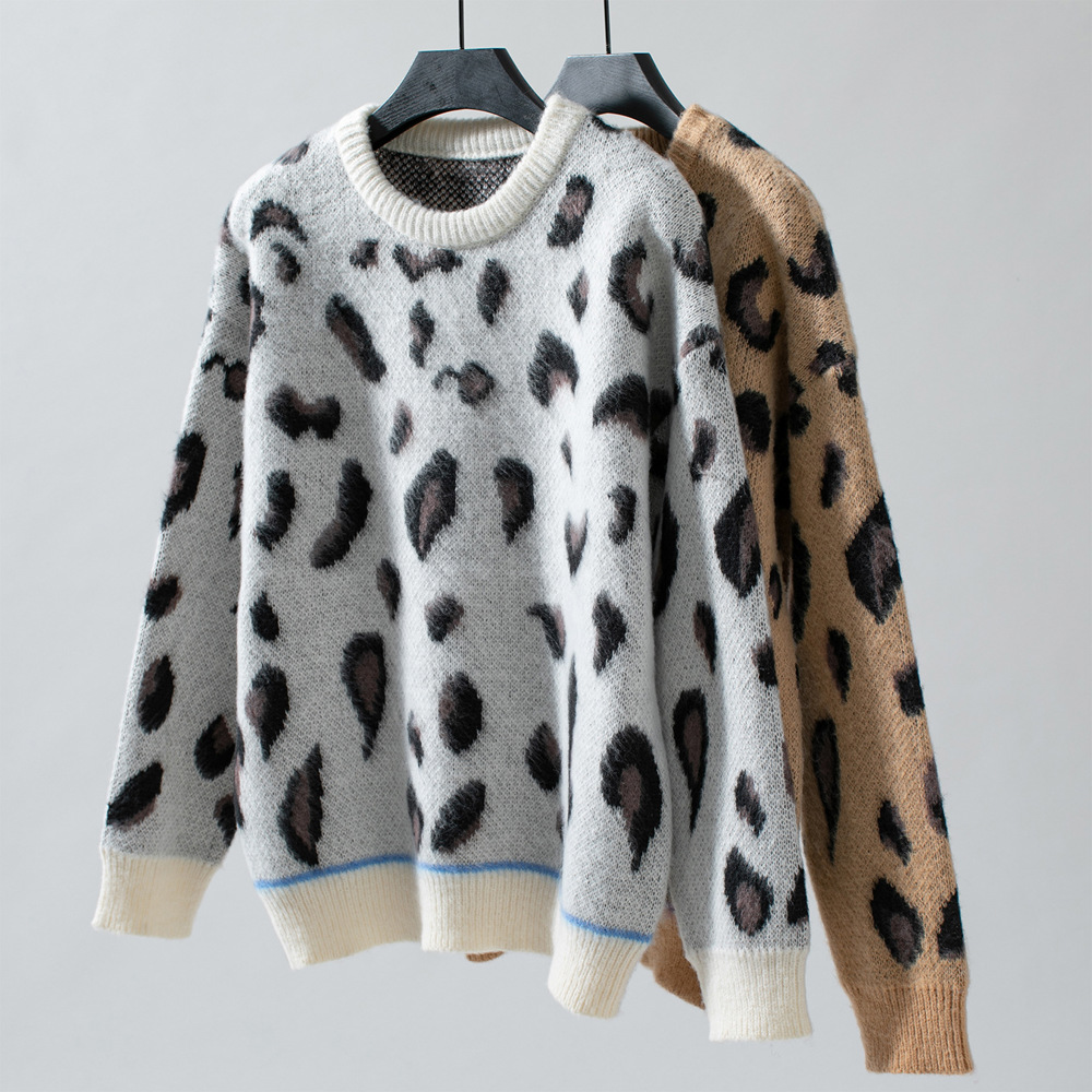 Women's Leopard Sweater