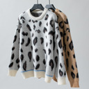  Women's Leopard Sweater