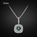 Green Crystal Necklace