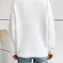  Women's Flag Knit Pullover Sweater