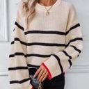 Small  Striped Pullover Sweaters