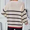   Striped Pullover Sweaters