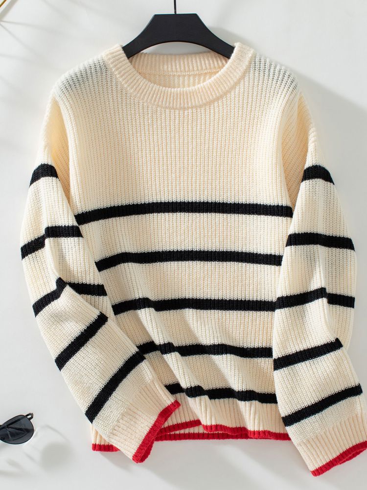  Striped Pullover Sweaters