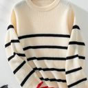   Striped Pullover Sweaters