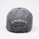  Washed Cotton USA Flag Cap