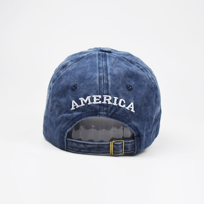 Washed Cotton USA Flag Cap