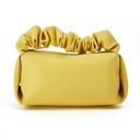 Yellow Womens Dumpling Cloud Handbag