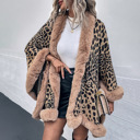  Women Leopard Print Shawl Cardigans