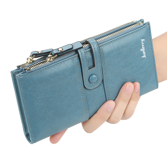 Women's Long Buckle Wallet