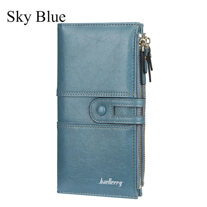 Women's Long Buckle Wallet