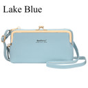 Lake Blue Crossbody Cell Phone Purse