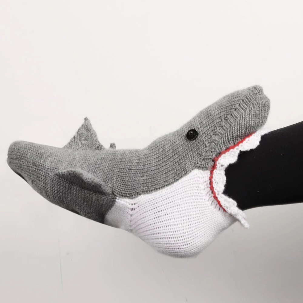 Funky Animal Knit Socks