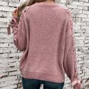  Women Sweater with Arm Lace Up