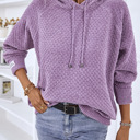 Purple XL Knit Pullover Sweater