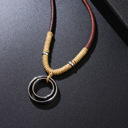  Adjustable Leather Necklace