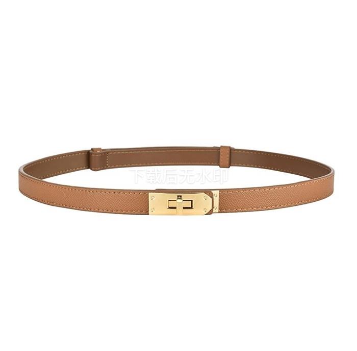 Womens Skinny Leather Belts