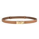  Womens Skinny Leather Belts