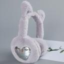 Gray Warm Winter Earmuffs