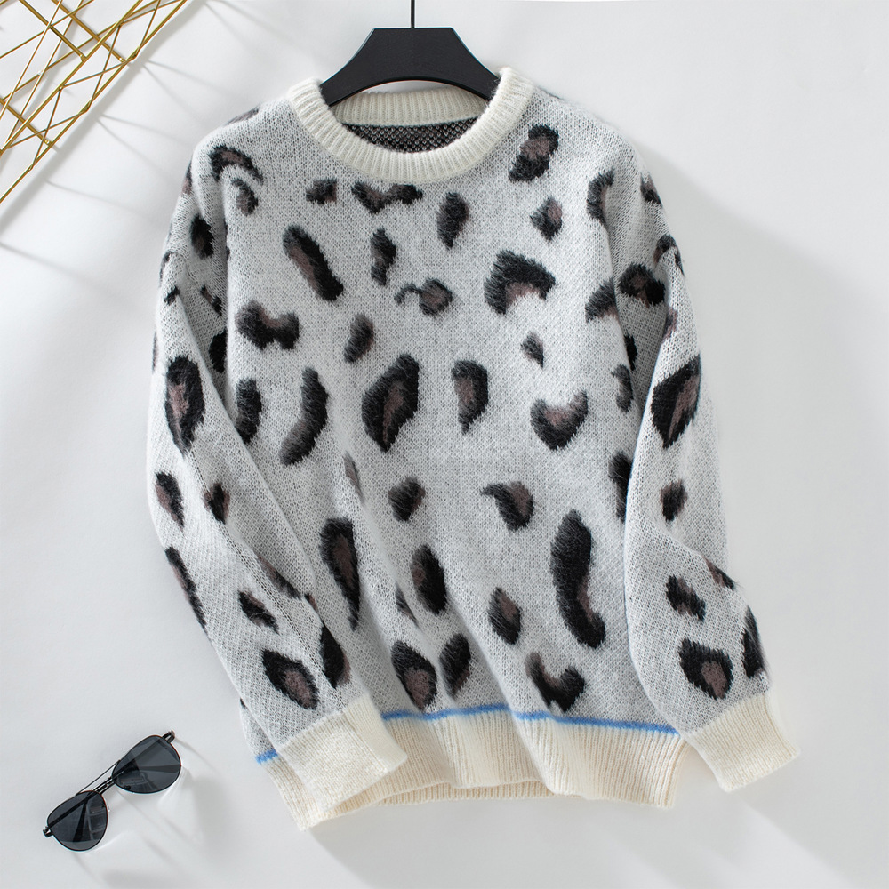 Women's Leopard Sweater