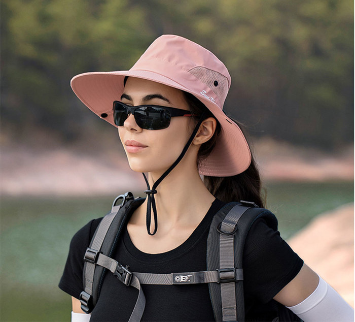 Foldable UV Protection Mesh Sun Hat