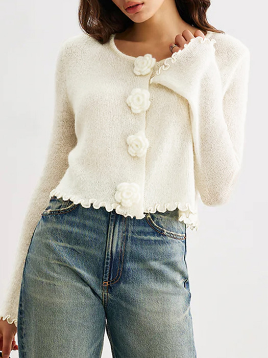 Slim Fit Acrylic Pullover Sweater 