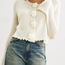  Slim Fit Acrylic Pullover Sweater 