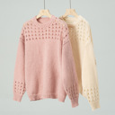  Women Hollow Out Pullover Sweater